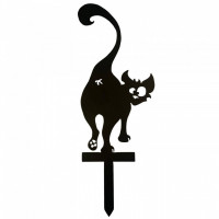 Decoratiune gradina / ghiveci Krodesign Back Cat KRO-1140, metal, inaltime 61 cm Decoratiune gradina / ghiveci Krodesign Back Cat KRO-1140, metal, inaltime 61 cm