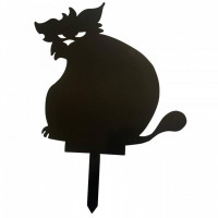 Decoratiune gradina / ghiveci Krodesign Big Cat KRO-1141, metal, inaltime 63 cm Decoratiune gradina / ghiveci Krodesign Big Cat KRO-1141, metal, inaltime 63 cm