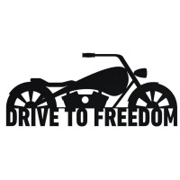 Decoratiune metalica de perete Krodesign Drive to Freedom KRO-1118, lungime 80 cm, negru, grosime 1.5 mm Decoratiune metalica de perete Krodesign Drive to Freedom KRO-1118, lungime 80 cm, negru, grosime 1.5 mm