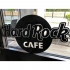 Decoratiune metalica de perete Krodesign Hard Rock Caffe KRO-1067, Lungime 60 cm, negru, grosime 1.5 mm [3]