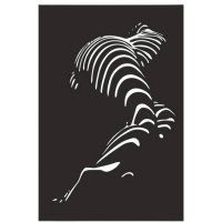 Decoratiune metalica de perete Krodesign KRO-1058, Sexy Body, 60 cm, grosime 1.5 mm Decoratiune metalica de perete Krodesign KRO-1058, Sexy Body, 60 cm, grosime 1.5 mm