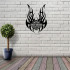 Decoratiune metalica de perete Krodesign KRO-1059, Harley Davidson II, diametru 60 cm, grosime 1.5 mm [5]