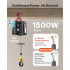 Electropalan portabil cu telecomanda Wireless 2 in 1, Orizontal/Vertical, 1500W, max 500 kg, Inaltime 7.6 m [4]