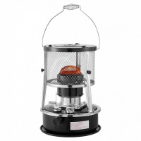 Incalzitor terasa 2 in 1, Putere 9000 BTU, consum 0.8-1 l/h, functie aragaz, Inaltime ajustabila, Rezervor 19 l, Otel