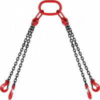 Lant ridicare greutati cu 4 brate, Capacitate 5 tone, Lungime 1.5 m, G80 Mn