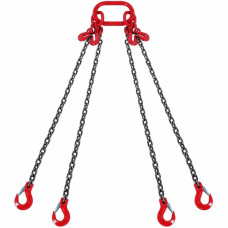 Lant ridicare greutati cu 4 brate, Capacitate 5 tone, Lungime 3 m, G80 Lant ridicare greutati cu 4 brate, Capacitate 5 tone, Lungime 3 m, G80