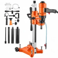 Masina de carotat umed/uscat, suport cu roti, Diametru gaurire 20-202 mm, 1500 W, 4 x carote 25, 50, 76, 102 mm Masina de carotat umed/uscat, suport cu roti, Diametru gaurire 20-202 mm, 1500 W, 4 x carote 25, 50, 76, 102 mm