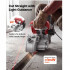 Masina de taiat caneluri in beton 5 x discuri 160 mm, Putere 5000 W, 5460 rpm, ghidaj laser, taiere asistata cu apa [5]