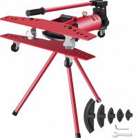 Masina hidraulica de indoit tevi Vevor cu 5 matrite 1/2