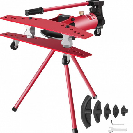 Masina hidraulica de indoit tevi Vevor cu 5 matrite 1/2