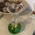 Mini Lampa cu gaz Vivatechnix Kutulu TR-1012V, inaltime 20 cm, Verde, abajur de sticla [6]