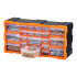 Organizator accesorii cu 22 sertare, Plastic, 49.5x16x25.5 cm [2]