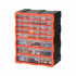 Organizator accesorii cu 39 sertare, Plastic, 38x16x47 cm [2]