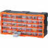 Organizator accesorii cu 40 sertare, Plastic, 49.5x16x25.5 cm [2]