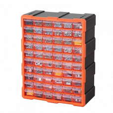 Organizator accesorii cu 60 sertare, Plastic, 38x16x47 cm Organizator accesorii cu 60 sertare, Plastic, 38x16x47 cm
