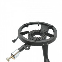 Pirostrie, arzator pe gaz din fonta cu 3 picioare 330x110mm