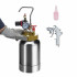 Pistol de vopsit cu rezervor sub presiune, Capacitate 2 l, 3.1 Bar, Duza 1.8 mm, Manometru [3]