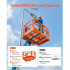 Platforma de lucru pentru incarcator telescopic, 1817 x 1220 mm, Capacitate max 900 kg, Otel carbon [7]