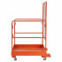 Platforma de lucru pliabila tip cusca pentru stivuitor, 920 x 1045 mm, Capacitate max 544 kg, Otel carbon, 4 x Roti [2]