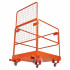Platforma de lucru pliabila tip cusca pentru stivuitor, 920 x 1045 mm, Capacitate max 544 kg, Otel carbon, 4 x Roti [3]