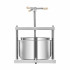 Presa manuala pentru struguri si fructe moi, Capacitate 12 l, Inox, 370x355x665 mm [2]