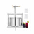 Presa manuala pentru struguri si fructe moi, Capacitate 12 l, Inox, 370x355x665 mm [9]