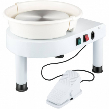 Roata de olarit profesionala electrica, cu pedala, 350 W, diametru placa 28 cm, picioare telescopice [1]