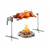 Rotisor electric pentru gratar Inox, max 60 kg, lungime de lucru 142 cm, putere 38 W, Inaltime reglabila 8 nivele Rotisor electric pentru gratar Inox, max 60 kg, lungime de lucru 142 cm, putere 38 W, Inaltime reglabila 8 nivele