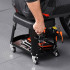 Scaun de atelier, 4 x roti, pivotare 360Â°, capacitate 136 kg, tavita, 440 x 270 x 350 mm [3]