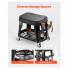 Scaun de atelier, 4 x roti, pivotare 360Â°, capacitate 136 kg, tavita, 440 x 270 x 350 mm [7]