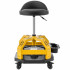 Scaun de atelier cu roti, inaltime reglabila 500-650 mm, pivotare 360Â°, capacitate 150 kg [4]