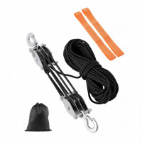 Scripete manual cu raport 5:1, Capacitate 500 kg, Lungime franghie 30.48 m, Otel