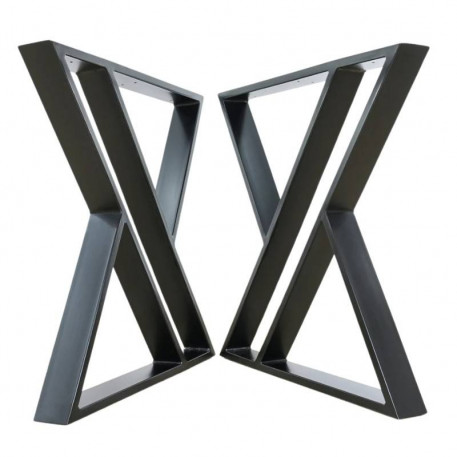 Set 2 picioare pentru banci, Vivatechnix-1265, Inaltime 41 cm [1]