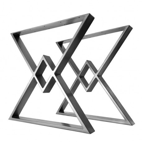 Set 2 picioare pentru banci, Vivatechnix-1278, Inaltime 41 cm [1]