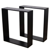 Set 2 picioare pentru birou, Vivatechnix KRO-1173, dimensiune 72x50x8 cm