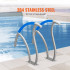 Set 2 x Balustrada aluminiu pentru piscina, 1395 x 810 x 100 mm, Capacitate 100 kg, protectie UV, accesorii montaj incluse [7]