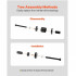 Set 23 extractoare de rulmenti roata, Otel carbon, cutie transport [6]