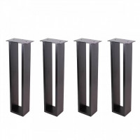 Set 4 picioare pentru mese, Vivatechnix KRO-1180, dimensiune 70x10x10 cm
