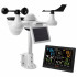 Statie meteo wireless VEVOR Wi-FI, afisaj color, temperatura, umiditate, viteza vantului/directie, prognoza, alarma, IP67 [5]