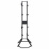 Suport depozitare 4 biciclete, Vivatechnix, de podea, 2050 x 725 x 715 mm, Negru, Inaltime reglabila [4]