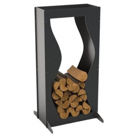 Suport pentru lemne, Krodesign Wave KRO-1154, dimensiune 1100x550x230mm [1]