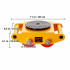 Transportor pivotant Dolly, capacitate 6 Tone, rotatie 360 grade, Otel, roti poliuretan [7]