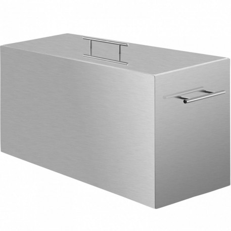 Vas pentru sterilizare conserve, 520.7 x 292.1 x 330.2 mm, 2 x niveluri, Inox alimentar, Capac [1]