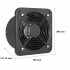 Ventilator evacuare pentru spatii comerciale, Metal, 74.5W, 1680 mÂ³/h, diametru 250 mm, 60 dB [8]