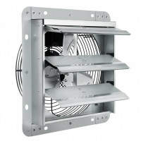 Ventilator evacuare pentru spatii comerciale, sere, depozite, Metal, 27 W, 1250 mÂ³/h, diametru 254 mm