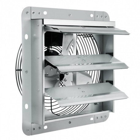 Ventilator evacuare pentru spatii comerciale, sere, depozite, Metal, 27 W, 1250 mÂ³/h, diametru 254 mm [1]
