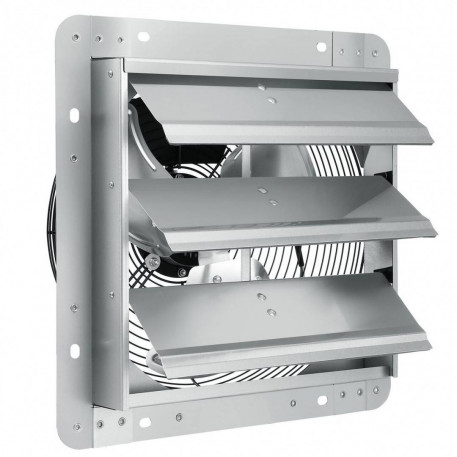 Ventilator evacuare pentru spatii comerciale, sere, depozite, Metal, 50 W, 1650 mÂ³/h, diametru 356 mm, 60 dB [1]