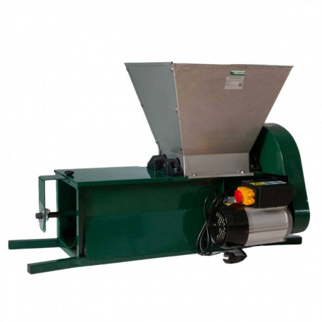 Zdrobitor electric cu desciorchinare 0.55 kW, capacitate 800 kg/h [1]