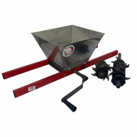 Zdrobitor manual de struguri si fructe 2 in 1, Vivatechnix VMD-31, cuva inox, volum 15 l Zdrobitor manual de struguri si fructe 2 in 1, Vivatechnix VMD-31, cuva inox, volum 15 l