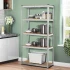 Raft metalic cu 5 polite, cadru otel galvanizat, polita MDF, 175kg/polita [3]